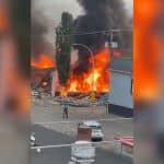 Explosion in Prince George Canada