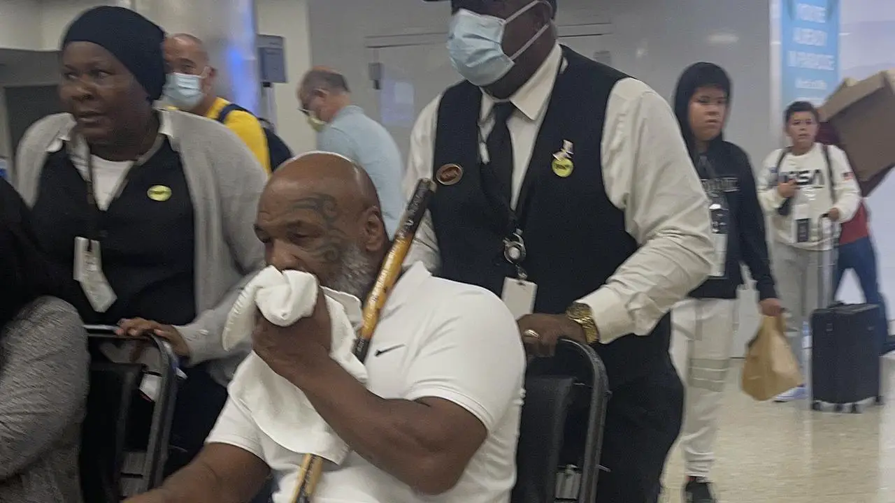 Mike Tyson Recovering