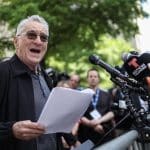 Robert De Niro Goes on a Hate Trump Tangent