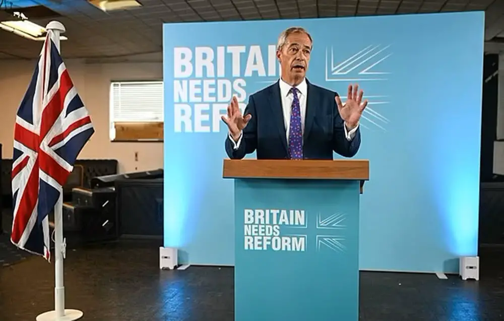 Reform UK Nigel Farage