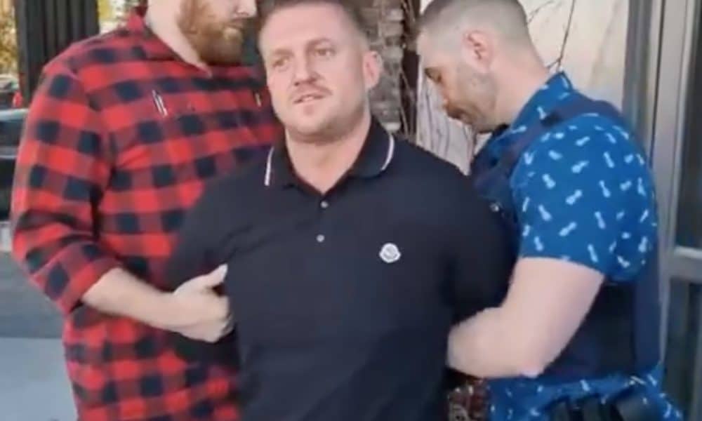 Tommy Robinson Says FK TrudeauAs He's Arrested in Calgary, Canada