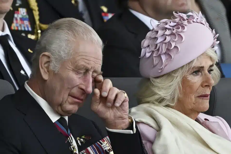 Charles and Camilla D-Dal Commemorations: Image AP