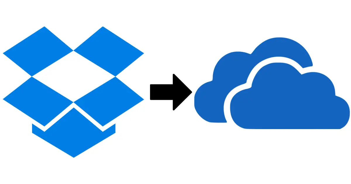 Migrate Dropbox to OneDrive 