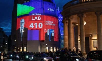 Exit Polls in UK Show Labour Party Headed for Landslide Victory