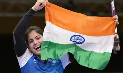 India's Manu Bhaker Wins Bronze in Women’s 10m Air Pistol at Paris Olympics 2024