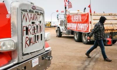 Protesters of "Freedom Convoy" Blockade Found Not Guilty - Getty Images