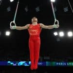 Gymnastics Rings Olympics China's Liu Yang Takes Gold