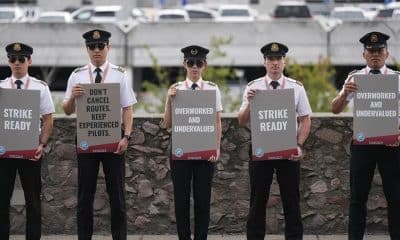 Tensions are mounting as a potential pilot strike at Canada's largest airline is only days away