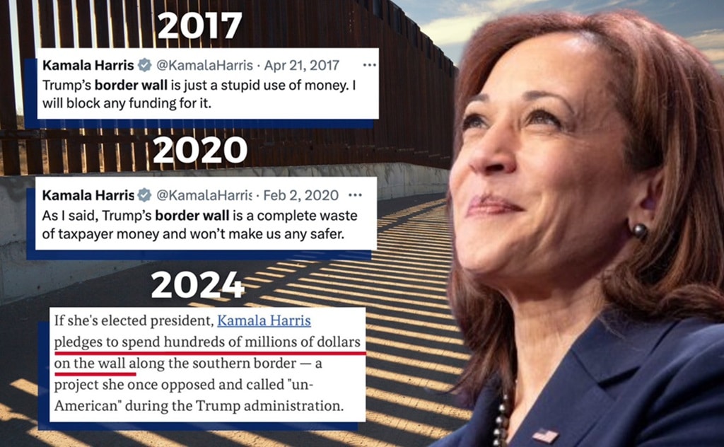 Harris Slammed for Allowing Over 400K Convicted Criminals to Cross the Border