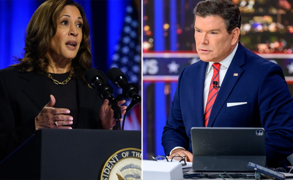 Fox News Kamala Interview See Harris Blame Trump for Border Crisis