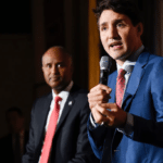 Justin Trudeau and Ahmed Hussen