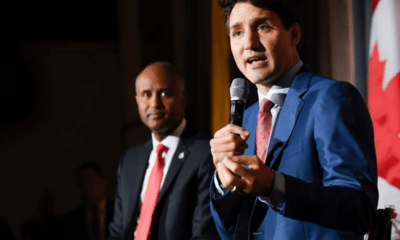 Justin Trudeau and Ahmed Hussen