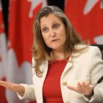 Canada’s Minister of Finance Chrystia Freeland