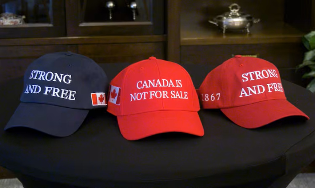 Canada is not for sale hats