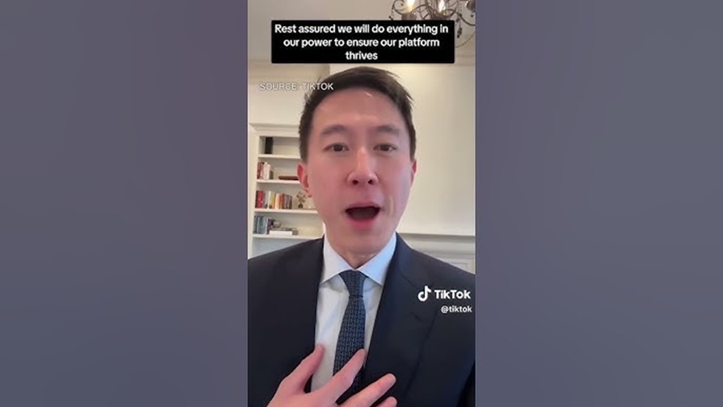 TikTok CEO thanks Trump