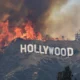 Hollywood Hills Fire