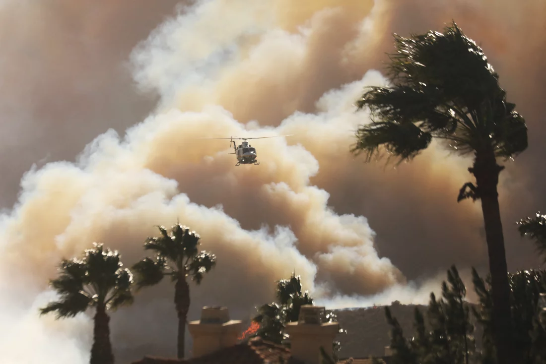 New Wildfires in Southern California