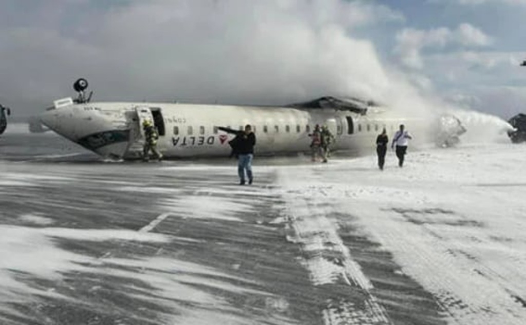 Delta Air Lines Fight Crashes