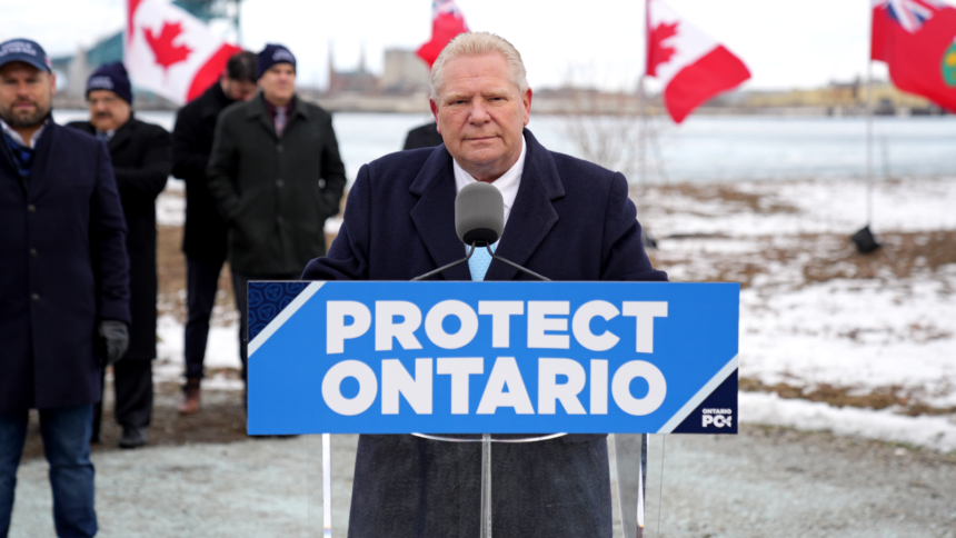 Ontario's Doug Ford Backs Away from US Electricity Tax