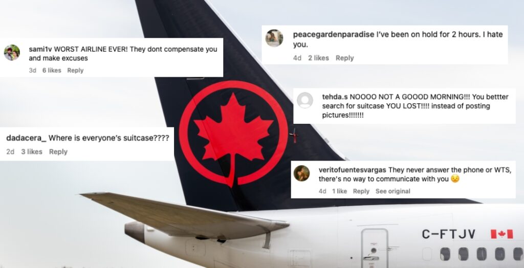 Air Canada Complaints