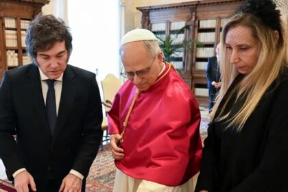 Vatican, Argentine President Javier Mile