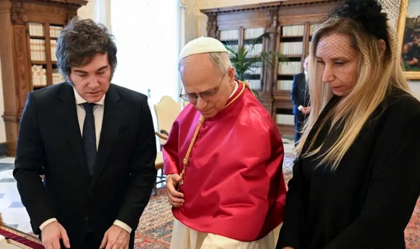 Vatican, Argentine President Javier Mile