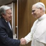 Vatican, Pope Leo,UN Secretary-General